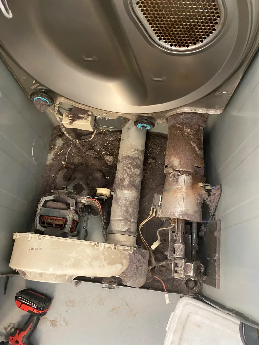 Samsung Dryer - Before