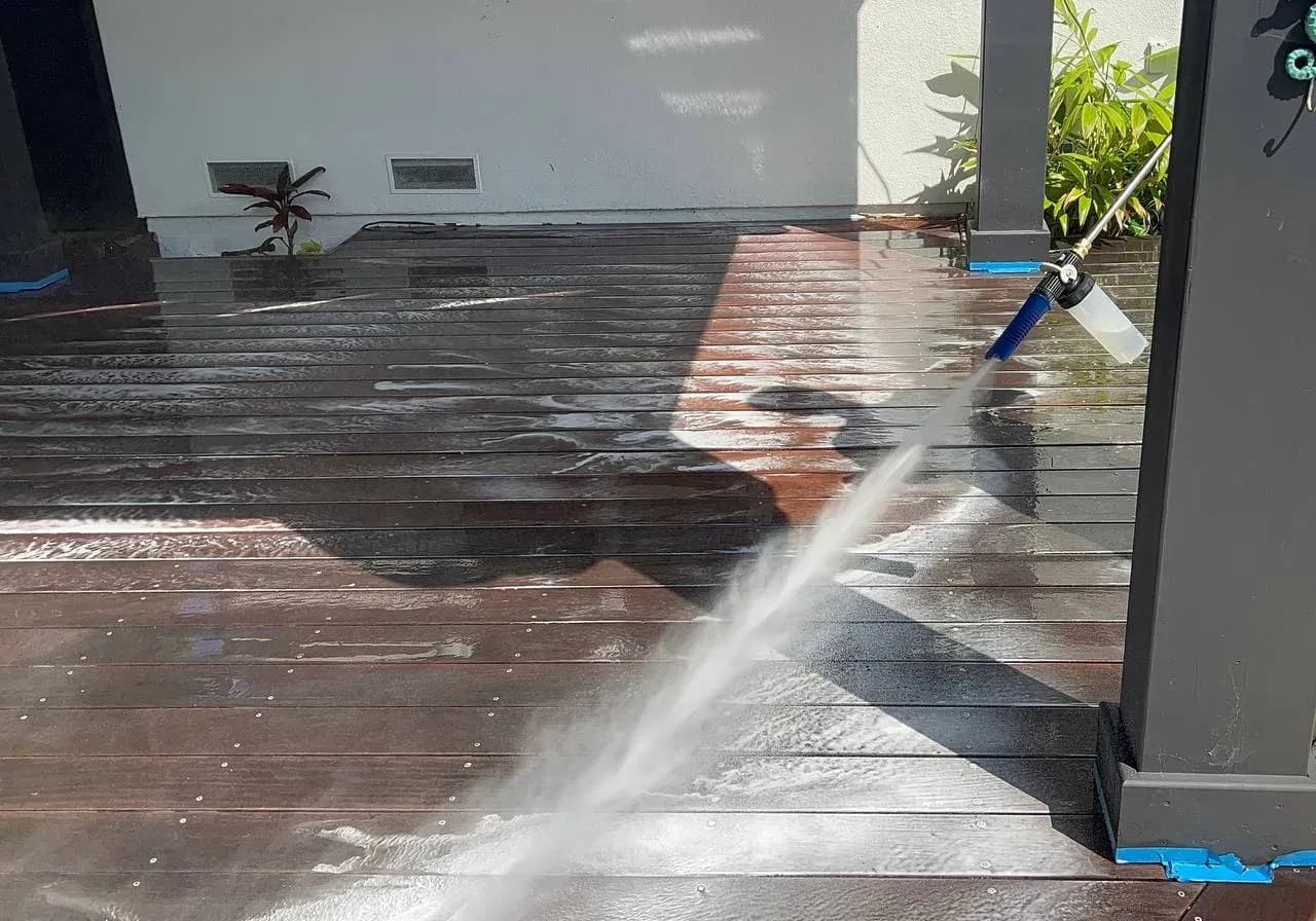 Pressure Washing - Building exterior